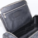 LOUIS VUITTON Damier Grafitte C Cracking Pouch Clutch Bag N47625 LV Auth bs36509-18