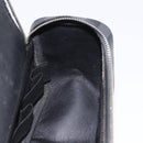 LOUIS VUITTON Damier Grafitte C Cracking Pouch Clutch Bag N47625 LV Auth bs36509-21
