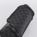 LOUIS VUITTON Damier Grafitte C Cracking Pouch Clutch Bag N47625 LV Auth bs36509-6