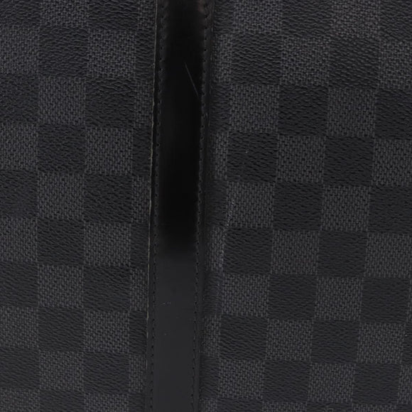 LOUIS VUITTON Damier Graphite Porte Documents Voyage Bag N41125 LV Auth bs36510