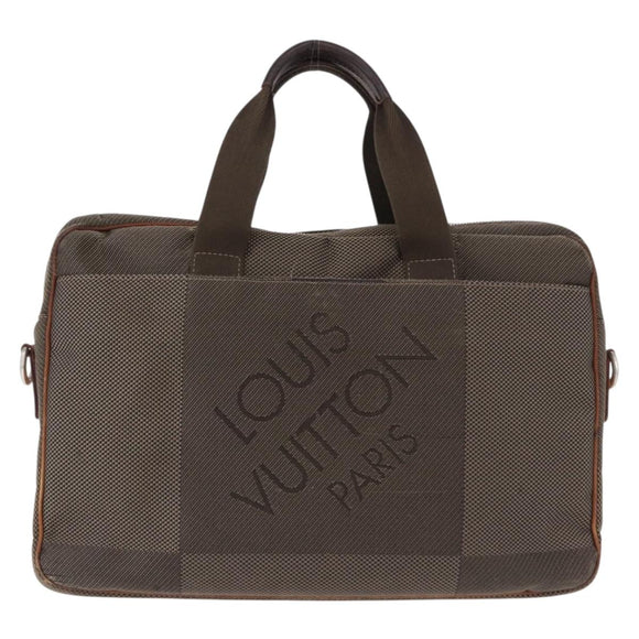 LOUIS VUITTON Damier Geant Associe PM Hand Bag Brown Tail N58039 LV Auth bs36511