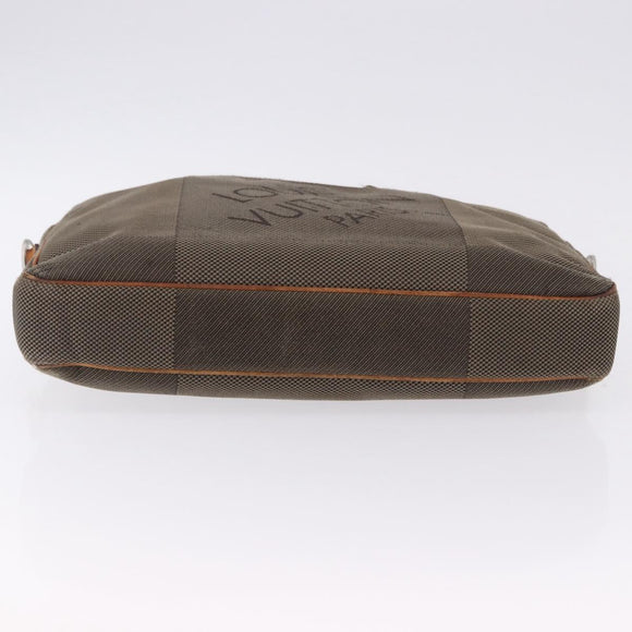 LOUIS VUITTON Damier Geant Associe PM Hand Bag Brown Tail N58039 LV Auth bs36511