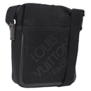 LOUIS VUITTON Damier Geant Sitadan NM Shoulder Bag Black M93223 LV Auth bs36512-1