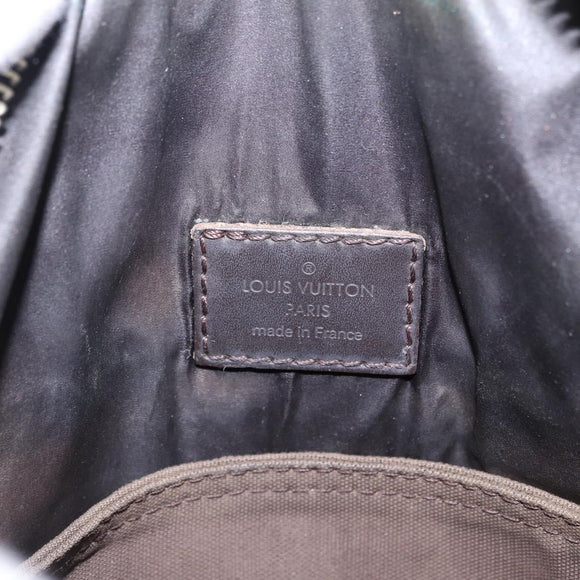 LOUIS VUITTON Damier Geant Sitadan NM Shoulder Bag Black M93223 LV Auth bs36512