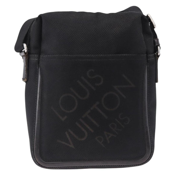 LOUIS VUITTON Damier Geant Sitadan NM Shoulder Bag Black M93223 LV Auth bs36512