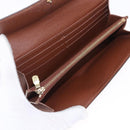LOUIS VUITTON Pochette Porte Monnaie Credit Long Wallet M61726 LV Auth bs36515-10