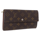 LOUIS VUITTON Pochette Porte Monnaie Credit Long Wallet M61726 LV Auth bs36515-1