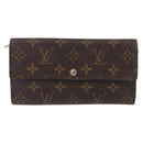 LOUIS VUITTON Pochette Porte Monnaie Credit Long Wallet M61726 LV Auth bs36515-13