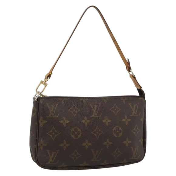 LOUIS VUITTON Monogram Pochette Accessoires Pouch M51980 LV Auth bs36516