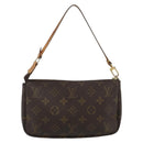 LOUIS VUITTON Monogram Pochette Accessoires Pouch M51980 LV Auth bs36516-2