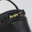 LOUIS VUITTON Epi Cannes Hand Bag Black M48032 LV Auth bs36518-9