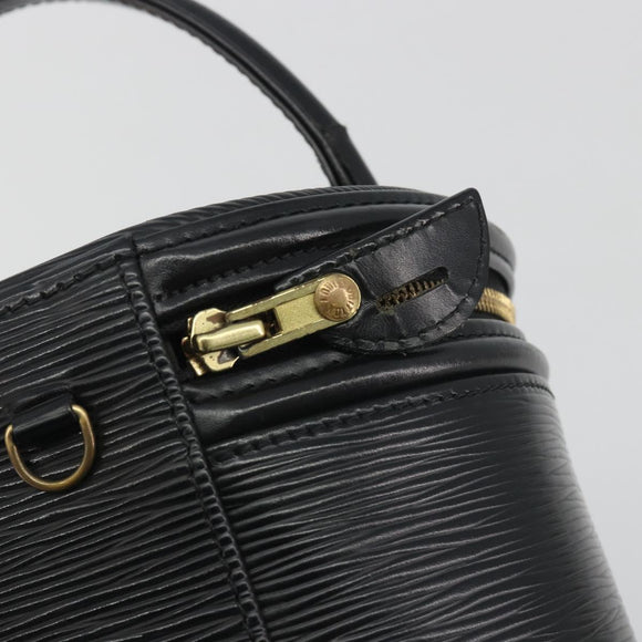 LOUIS VUITTON Epi Cannes Hand Bag Black M48032 LV Auth bs36518