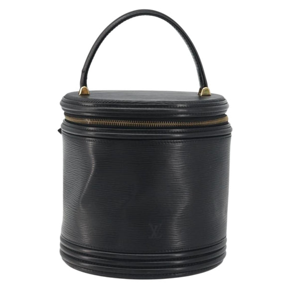 LOUIS VUITTON Epi Cannes Hand Bag Black M48032 LV Auth bs36518