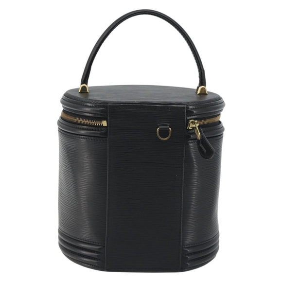 LOUIS VUITTON Epi Cannes Hand Bag Black M48032 LV Auth bs36518