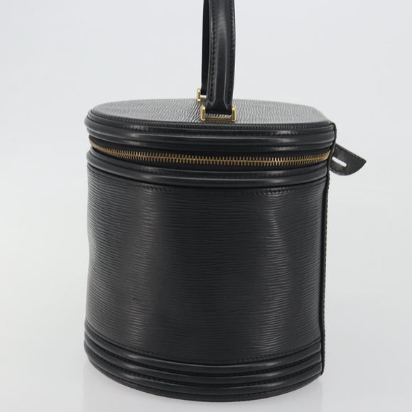 LOUIS VUITTON Epi Cannes Hand Bag Black M48032 LV Auth bs36518