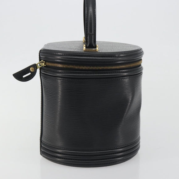 LOUIS VUITTON Epi Cannes Hand Bag Black M48032 LV Auth bs36518