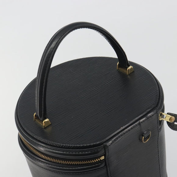 LOUIS VUITTON Epi Cannes Hand Bag Black M48032 LV Auth bs36518