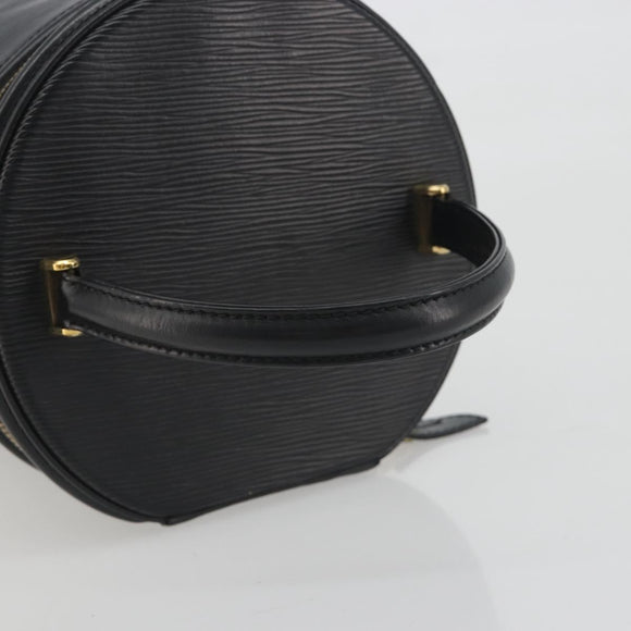 LOUIS VUITTON Epi Cannes Hand Bag Black M48032 LV Auth bs36518