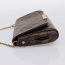 LOUIS VUITTON Damier Ebene Favorit PM Shoulder Bag N41276 LV Auth bs36519-4