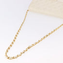 CHANEL Matelasse Chain Shoulder Bag Lamb Skin White Gold CC Auth bs36523-7