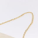 CHANEL Matelasse Chain Shoulder Bag Lamb Skin White Gold CC Auth bs36523-14