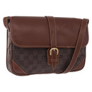 GUCCI GG Canvas Shoulder Bag Brown Gold 001 261 0613 Auth bs36525-1