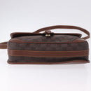 GUCCI GG Canvas Shoulder Bag Brown Gold 001 261 0613 Auth bs36525-11