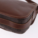 GUCCI GG Canvas Shoulder Bag Brown Gold 001 261 0613 Auth bs36525-15