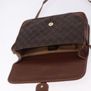 GUCCI GG Canvas Shoulder Bag Brown Gold 001 261 0613 Auth bs36525-17
