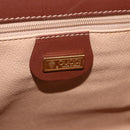 GUCCI GG Canvas Shoulder Bag Brown Gold 001 261 0613 Auth bs36525-19