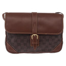 GUCCI GG Canvas Shoulder Bag Brown Gold 001 261 0613 Auth bs36525-2