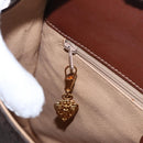 GUCCI GG Canvas Shoulder Bag Brown Gold 001 261 0613 Auth bs36525-23
