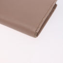 PRADA Long Wallet Safiano Leather Beige Gold Auth bs36526-16