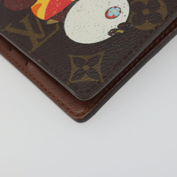 LOUIS VUITTON Monogram Panda Porte Billets Cartes Credit M61666 Auth bs36527