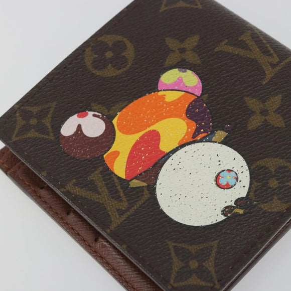 LOUIS VUITTON Monogram Panda Porte Billets Cartes Credit M61666 Auth bs36527