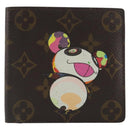 LOUIS VUITTON Monogram Panda Porte Billets Cartes Credit M61666 Auth bs36527-13
