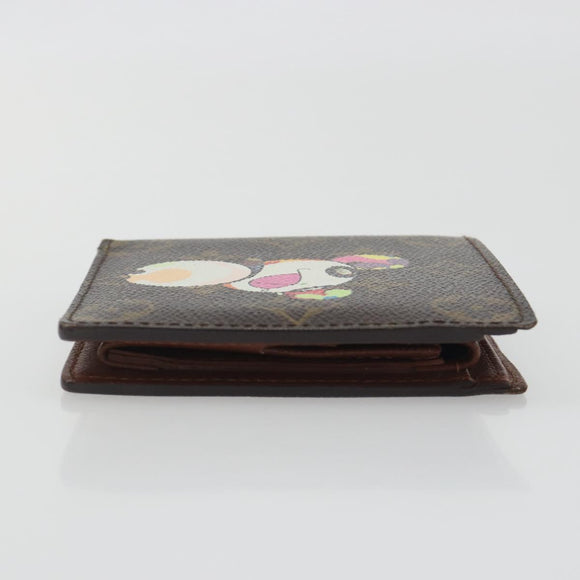 LOUIS VUITTON Monogram Panda Porte Billets Cartes Credit M61666 Auth bs36527