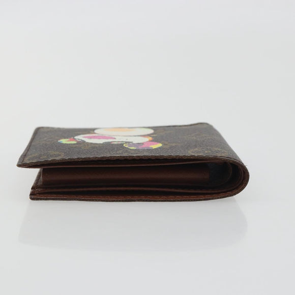 LOUIS VUITTON Monogram Panda Porte Billets Cartes Credit M61666 Auth bs36527