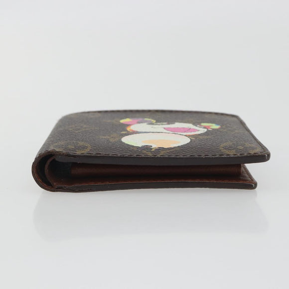LOUIS VUITTON Monogram Panda Porte Billets Cartes Credit M61666 Auth bs36527