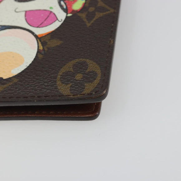 LOUIS VUITTON Monogram Panda Porte Billets Cartes Credit M61666 Auth bs36527