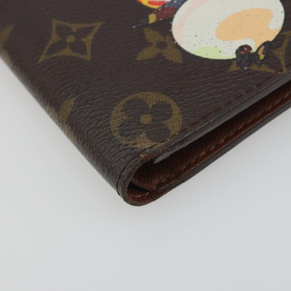 LOUIS VUITTON Monogram Panda Porte Billets Cartes Credit M61666 Auth bs36527