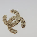 CHANEL Earring Metal Gold Tone CC Auth bs36533-10