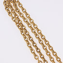 CHANEL Necklace Metal Gold Tone CC Auth bs36542V-6