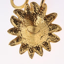 CHANEL Necklace Metal Gold Tone CC Auth bs36542V-9