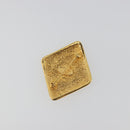 CHANEL Brooch Metal Gold Tone CC Auth bs36545-3