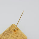 CHANEL Brooch Metal Gold Tone CC Auth bs36545-4
