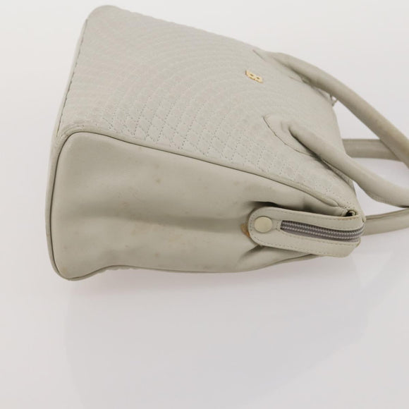 BALLY Shoulder Bag Leather 2 Set Black White Auth bs36550