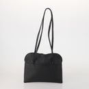 BALLY Shoulder Bag Leather 2 Set Black White Auth bs36550-3