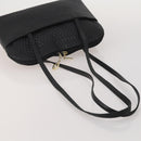 BALLY Shoulder Bag Leather 2 Set Black White Auth bs36550-5