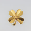 CHANEL Brooch Metal Gold Tone CC Auth bs36553-2